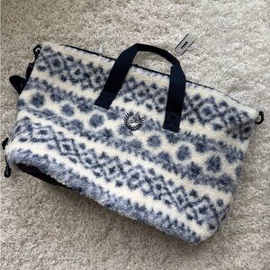 Victoria Secret Pink Fleece Weekender Bag